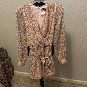 Express blush pink romper
